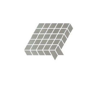 CRUDA GRIGIO MOSAIQUE BASKET R9 27,6x24,2 - CERAMICA RONDINE J92764 CERAMICA RONDINE - 1