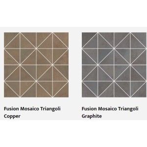 FUSION  MOSAICO TRIANGOLI COPPER 36x36 - CASALGRANDE PADANA 16714439 CASALGRANDE PADANA - 1