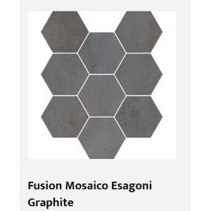 FUSION  MOSAICO ESAGONI GRAPHIT 28,1x34,5 - CASALGRANDE PADANA 16754435 CASALGRANDE PADANA - 1
