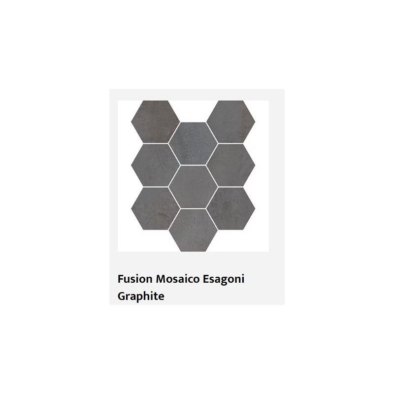 FUSION  MOSAICO ESAGONI GRAPHIT 28,1x34,5 - CASALGRANDE PADANA 16754435 CASALGRANDE PADANA - 1