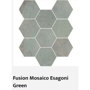FUSION  MOSAICO ESAGONI GREEN 28,1x34,5 - CASALGRANDE PADANA 16754440 CASALGRANDE PADANA - 1