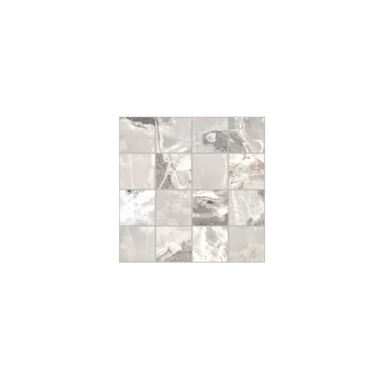 ONYX e MORE  SILVER BLEN SATIN 6MM MOSAICO  7,5X7,5 - CREATIVE DESIGN FLORIM  767699 FLORIM CREATIVE DESIGN - 1