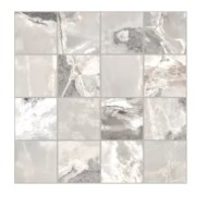 ONYX e MORE  SILVER BLEN SATIN 6MM MOSAIK  7,5X7,5 - CASA MOOD   767699 FLORIM CREATIVE DESIGN - 1