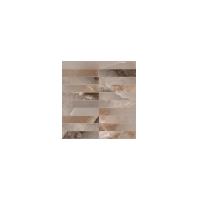 REVES DE REX CHOCO GLOSSY MOSAIK 3X15 - LUXURY DESIGN FLORIM Ceramiche 770255 FLORIM LUXURY DESIGN - 1