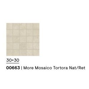 MORE MOSAICO TORTORA NATURALE RETTIFICATO 30X30 - CERAMICHE PIEMME 00663 PIEMME CERAMICHE - 1