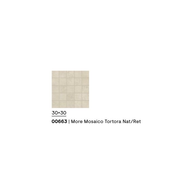 MORE MOSAIC TORTORA NATURAL SQ 30X30 - CERAMICHE PIEMME 00663 PIEMME CERAMICHE - 1