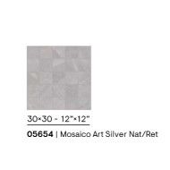 ARTDESIA 2 MOSAIC SILVER NATURAL SQ 30X30 - CERAMICHE PIEMME 05654 PIEMME CERAMICHE - 1