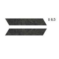 LIMESTONE CHEVRON BELGIUM BLACK LEVIGATO RETTIFICATO 10X53 - CERAMICHE PIEMME 05557 PIEMME CERAMICHE - 1