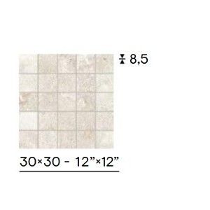 ILIMESTONE ITALIAN WHITE MOSAICO MIX LEVIGATO 30X30 NATURALE - CERAMICHE PIEMME 05586 PIEMME CERAMICHE - 1