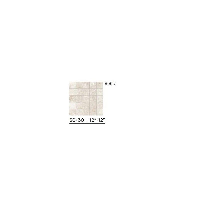 ILIMESTONE ITALIAN WHITE MOSAICO MIX LEVIGATO 30X30 NATURALE - CERAMICHE PIEMME 05586 PIEMME CERAMICHE - 1