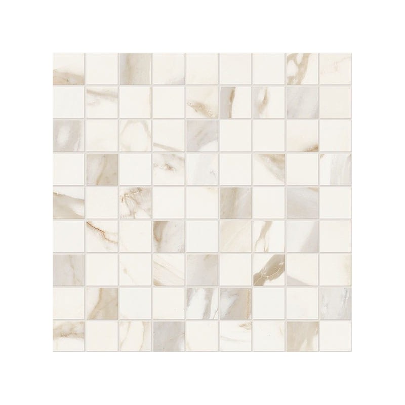 MAJESTIC PURE MOSAICO CALACATTA NATURALE RETTIFICATO 30X30 - CERAMICHE PIEMME 03925 PIEMME CERAMICHE - 1