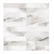 LES ORIGINES DE REX ARGENT GLOSSY MOSAIQUE 3X15 - LUXURY DESIGN FLORIM Ceramiche 770355 FLORIM LUXURY DESIGN - 1