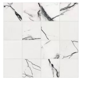 B&W MARBLE BREACH HIGH GLOSSY  6MM MOSAIC  30x30 Tessera 7,5X7,5 - ARCHITECTURAL DESIGN FLORIM 767448 FLORIM ARCHITECTURAL DESIG