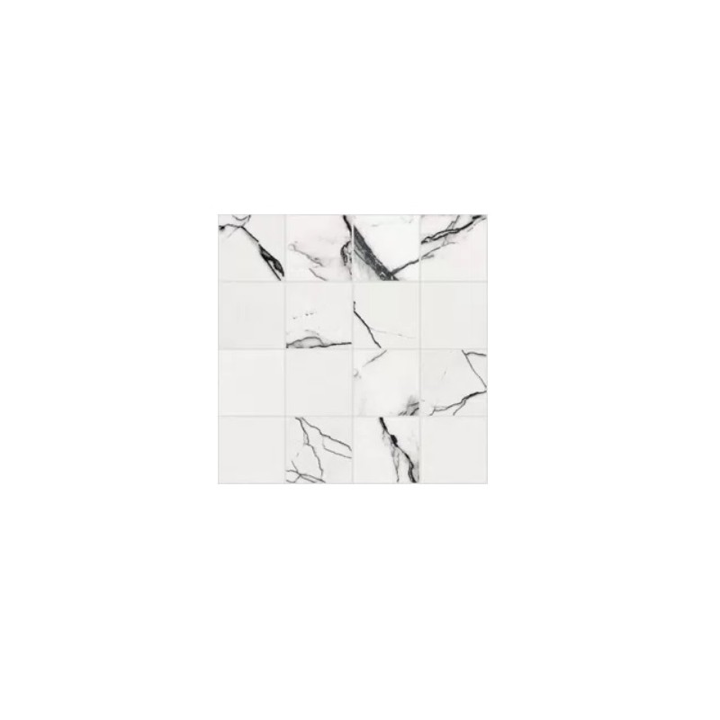 B&W MARBLE BREACH HIGH GLOSSY  6MM MOSAIQUE  30x30 Tessera 7,5X7,5 - ARCHITECTURAL DESIGN FLORIM 767448 FLORIM ARCHITECTURAL DES