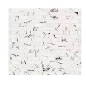 B&W MARBLE BREACH HIGH GLOSSY  MOSAIC  30X30 Tessera 3x3  - ARCHITECTURAL DESIGN FLORIM 767380 FLORIM ARCHITECTURAL DESIGN - 1