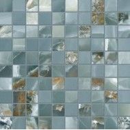 TELE DI MARMO ONYX  30X30 ONYX MOSAICO 3X3 ONYX GREEN FULL LAPPATO - EMILCERAMICA  EKZE EMILCERAMICA - 1