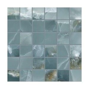 TELE DI MARMO ONYX  30X30 ONYX MOSAICO 5X5  GREEN FULL LAPPATO - EMILCERAMICA  EKZ1 EMILCERAMICA - 1