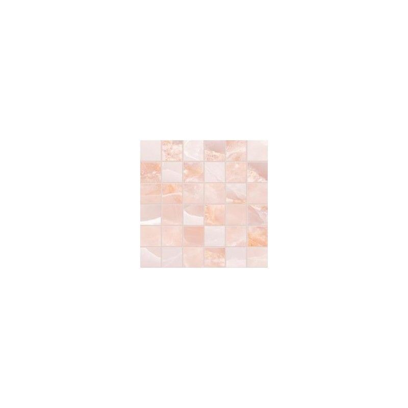 TELE DI MARMO ONYX  30X30 ONYX MOSAIC 5X5  PINK SILKTECH - EMILCERAMICA  EKYT EMILCERAMICA - 1