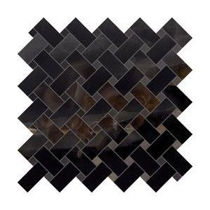 TELE DI MARMO ONYX  30X30 ONYX INTRECCI  BLACK FULL LAPPATO - EMILCERAMICA  EKZP EMILCERAMICA - 1
