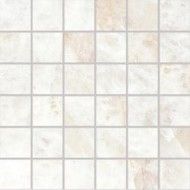 TELE DI MARMO PRECIOUS  30X30  MOSAIC 5X5 CRYSTAL WHITE SILKTECH - EMILCERAMICA  ELV7 EMILCERAMICA - 1