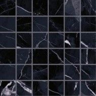 TELE DI MARMO REVOLUTION  30X30  MOSAIK 5X5 CALACATTA BLACK NATURALE - EMILCERAMICA  EHNY EMILCERAMICA - 1