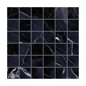 TELE DI MARMO REVOLUTION  30X30  MOSAIK 5X5 CALACATTA BLACK FULL GELAEPPT - EMILCERAMICA  EHP3 EMILCERAMICA - 1