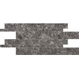 LOMBARDA MOSAICO LISTELLI 30X60 SFALSATI NERO NATURALE - ERGON EMILGROUP EDHA ERGON EMILGROUP - 1