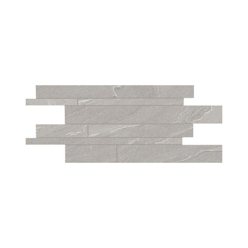 STONE TALK 30X60 MOSAIK LISTELLI M63G98R GREY MARTELLATA SQ - ERGON EMILGROUP EDQS ERGON EMILGROUP - 1