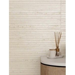 TREVI IVORY PLISSÈ 20X120 DECORATION - KEOPE I31L CERAMICHE KEOPE - 1