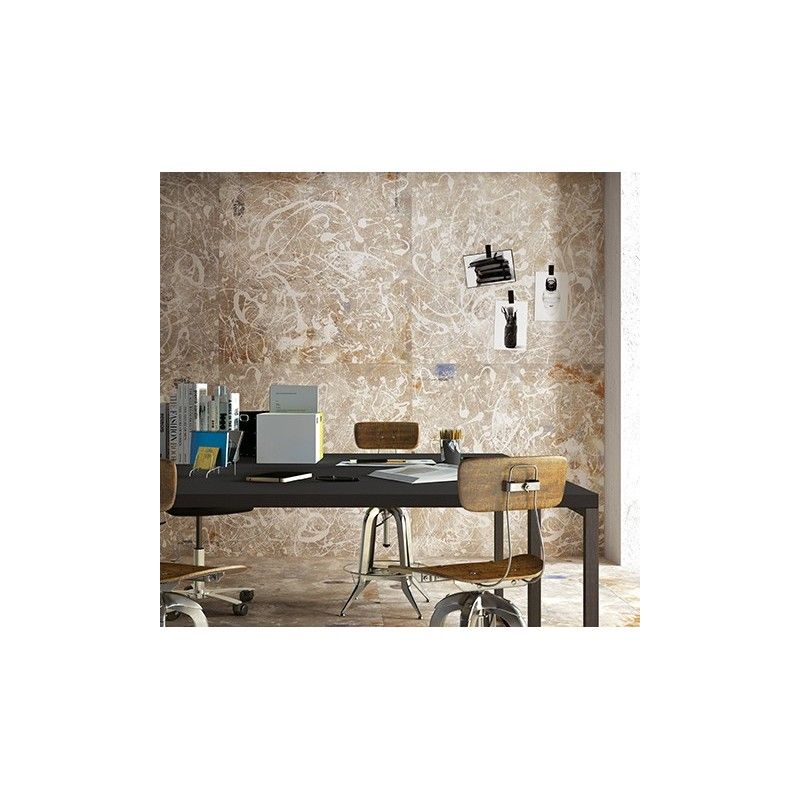 Action PAINT DARK WHITE 120x120 cm 6,5 mm  - CERAMICA FONDOVALLE ACT008 CERAMICA FONDOVALLE - 1