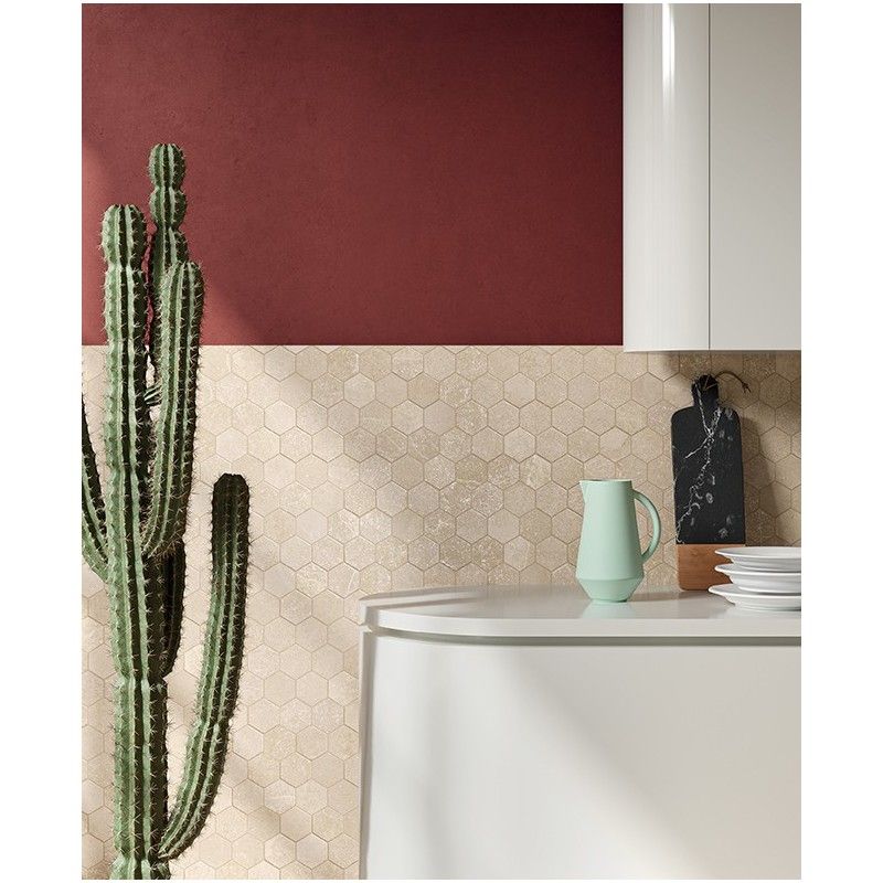 Planeto Venus 30x26 Mosaico esagone cm 8,5 - CERAMICA FONDOVALLE PNT072A CERAMICA FONDOVALLE - 1