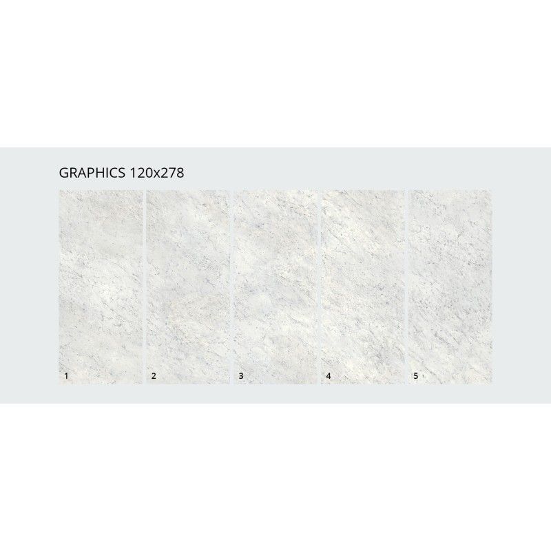 Infinito 2.0 CARRARA C HONED 120X278 cm 6,5 mm  - CERAMICA FONDOVALLE INF1137 CERAMICA FONDOVALLE - 1