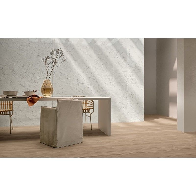 Infinito 2.0 CARRARA C GLOSSY 60X120 cm 6,5 mm  - CERAMICA FONDOVALLE INF1101 CERAMICA FONDOVALLE - 1