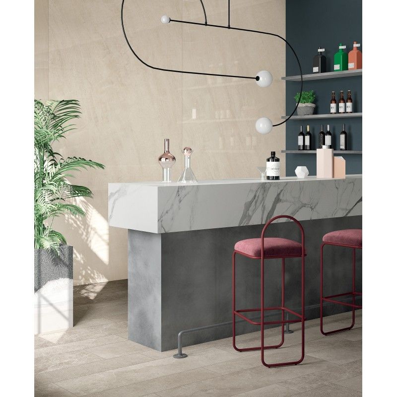 Infinito 2.0 ONICE WHITE LUX  60X120 cm 6 mm - CERAMICA FONDOVALLE INF2665 CERAMICA FONDOVALLE - 1