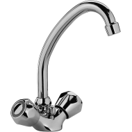 DANUBIO Lavabo monotrou avec bec orientable Chrome - Paffoni DA 072 CR RUBINETTERIA PAFFONI - 1