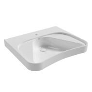 APP SOLUTION 70 WALL-HUNG SINK WHITE - Ceramica Flaminia APD70 CERAMICA FLAMINIA - 1