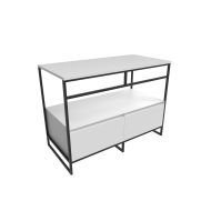 METAL STRUCTURE DENVER MATT BLACK CERAMICA FLAMINIA DV103MLBK CERAMICA FLAMINIA - 1