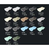 GSG FLUT Quadratisches Waschbecken mit feiner Kante, weiß glänzend Ø42