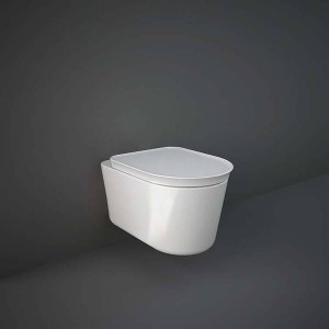 VALET VASO RIMLESS sospeso 56 cm Rak Ceramics VALWC1446AWHA RAK CERAMICS - 1