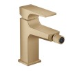 Metropol - Mitigeur bidet poignee manette avec bonde Push-Open- bronze brosse HANSGROHE  32520140