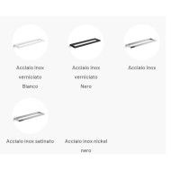 GRELA TOWEL RACK 400 MM PAINTED WHITE LINEABETA 51708 LINEABETA - 2