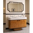 LIBERTY CERAMIC Wooden washbasin cabinet 124.5 x H 88.3 DEVON&DEVON - 1