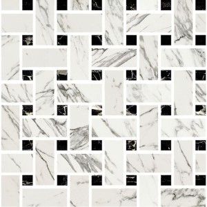 PRESTIGE STATUARIO EFFECT MOSAIC WEAVE Ceramica Fioranese M31MS2L FIORANESE CERAMICHE - 2