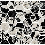 PRESTIGE BLACK ANTIQUE  EFFECT MOSAICO EXAGONA Ceramica Fioranese M37MS1L FIORANESE CERAMICHE - 2