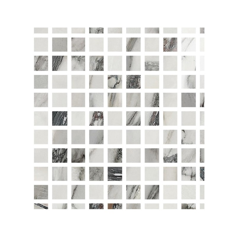 MARMI DI IMPRONTA  CALACATTA MACCHIA  VECCHIA MOSAICO LAPPATO TES.2,3X2,3 30X30 - IMPRONTA IMI033ML IMPRONTA - 1