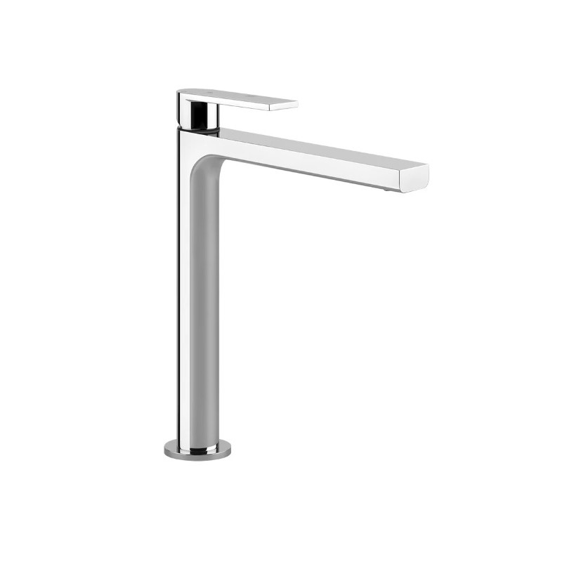 VIA MANZONI High basin mixer without waste with flexible connection hoses GESSI