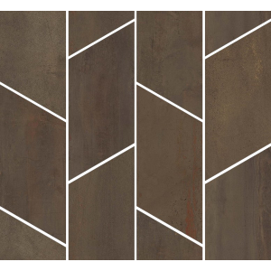 REBEL MOSAICO TWIST BRONZE RETTIFICATO 30X30 - FLAVIKER PF60008874 FLAVIKER - 2
