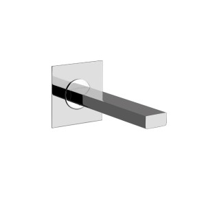 VIA MANZONI Wall-mounted bathtub spout. To be completed with GESSI remote control