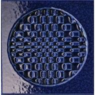 CITTA' DI FAENZA GEO BLU DECORATION GLOSSY 6X6 - IRIS 511055 IRIS CERAMICA - 1