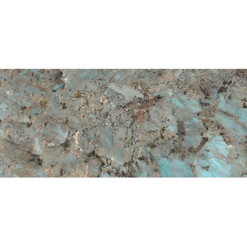 INFINITO 2.0 AMAZZONITE POLISHED BOOKMATCH B 163X324 - FONDOVALLE INF2440 CERAMICA FONDOVALLE - 1